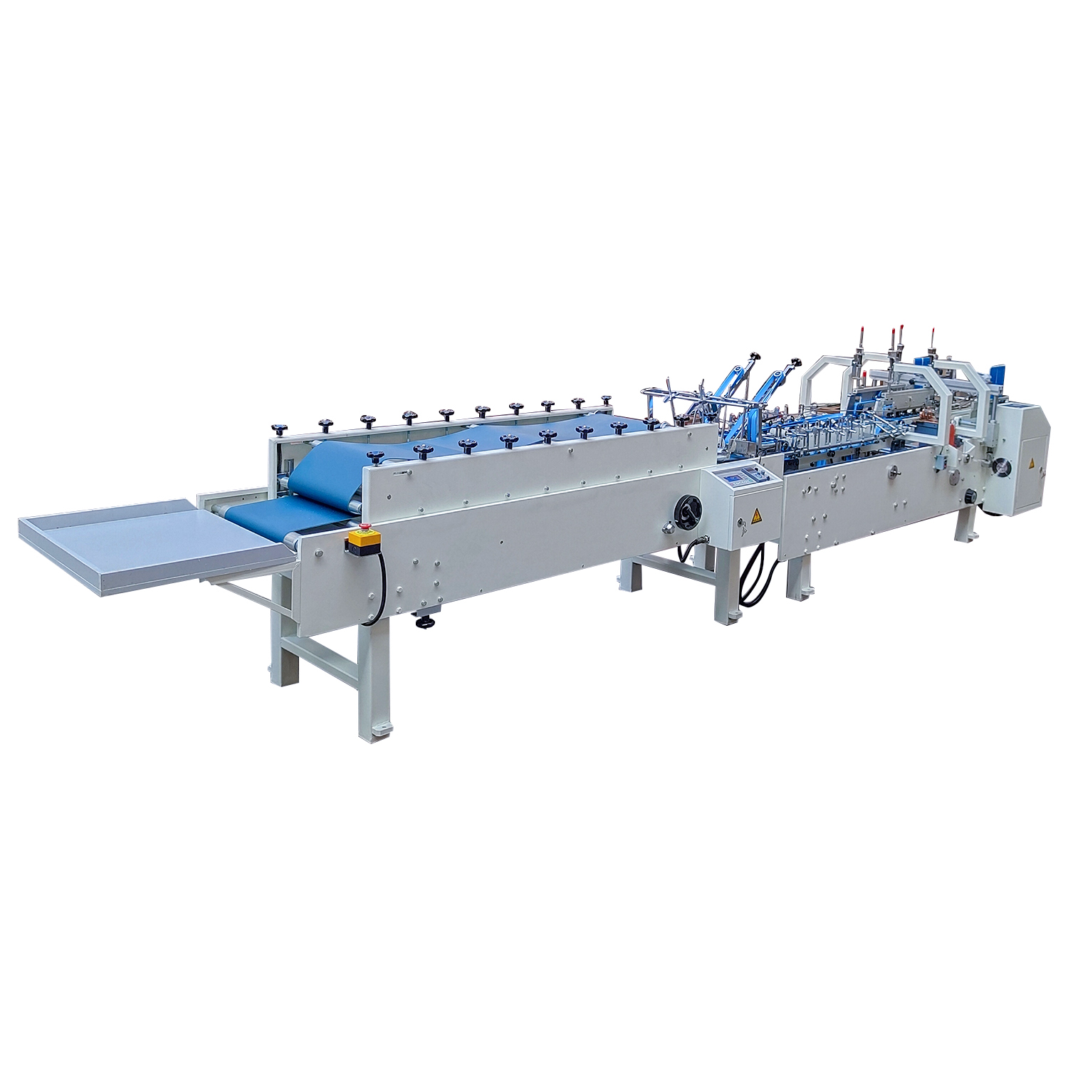 ZH-1000 carton box folding gluing machine for industry