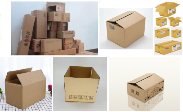 corrugated boxes